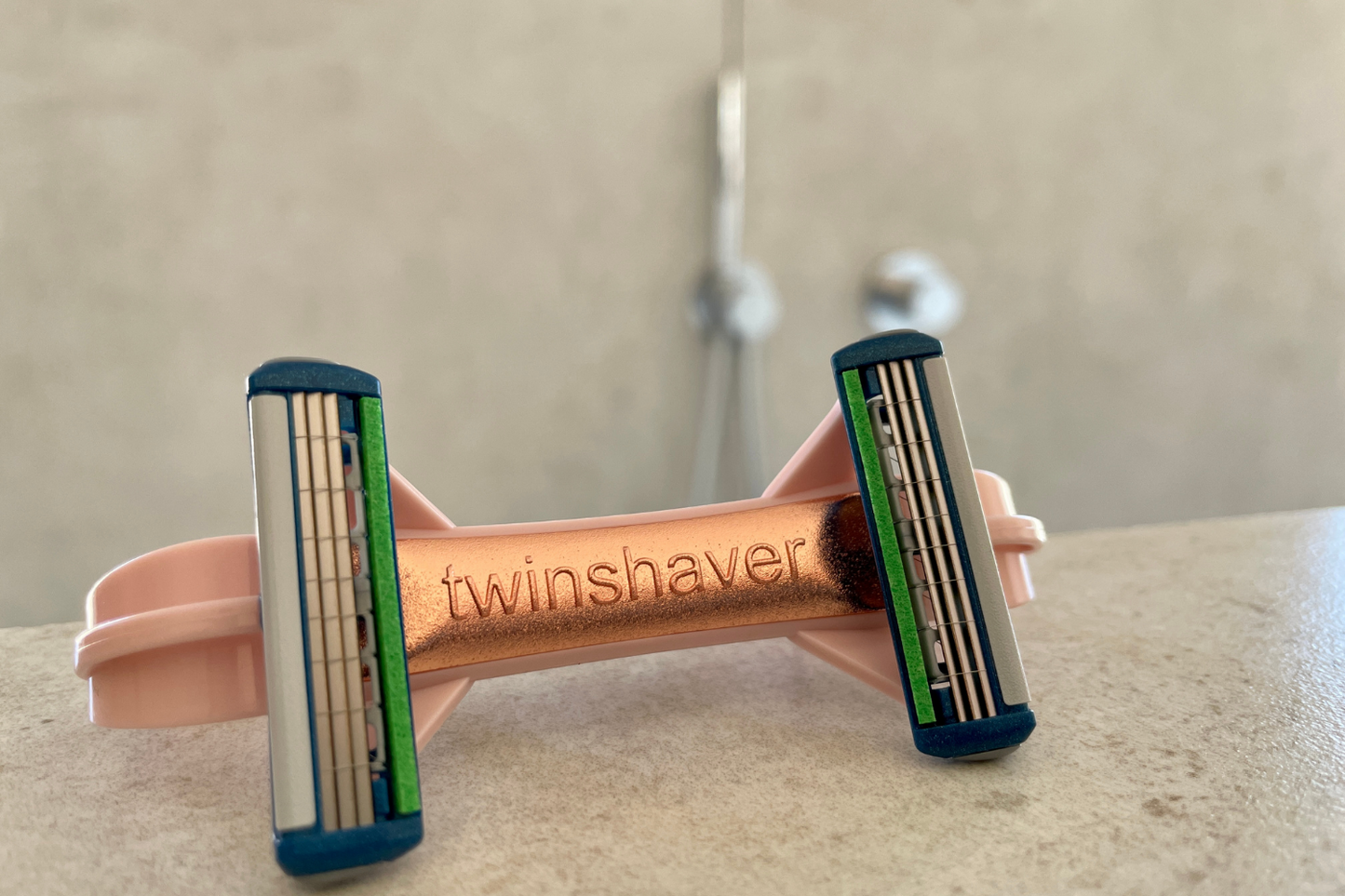 Twinshaver – Das Original – Inklusive 4 Ersatzklingen