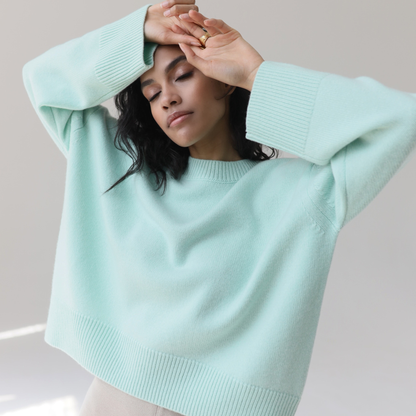 The Lush Gemütlich Strickpullover