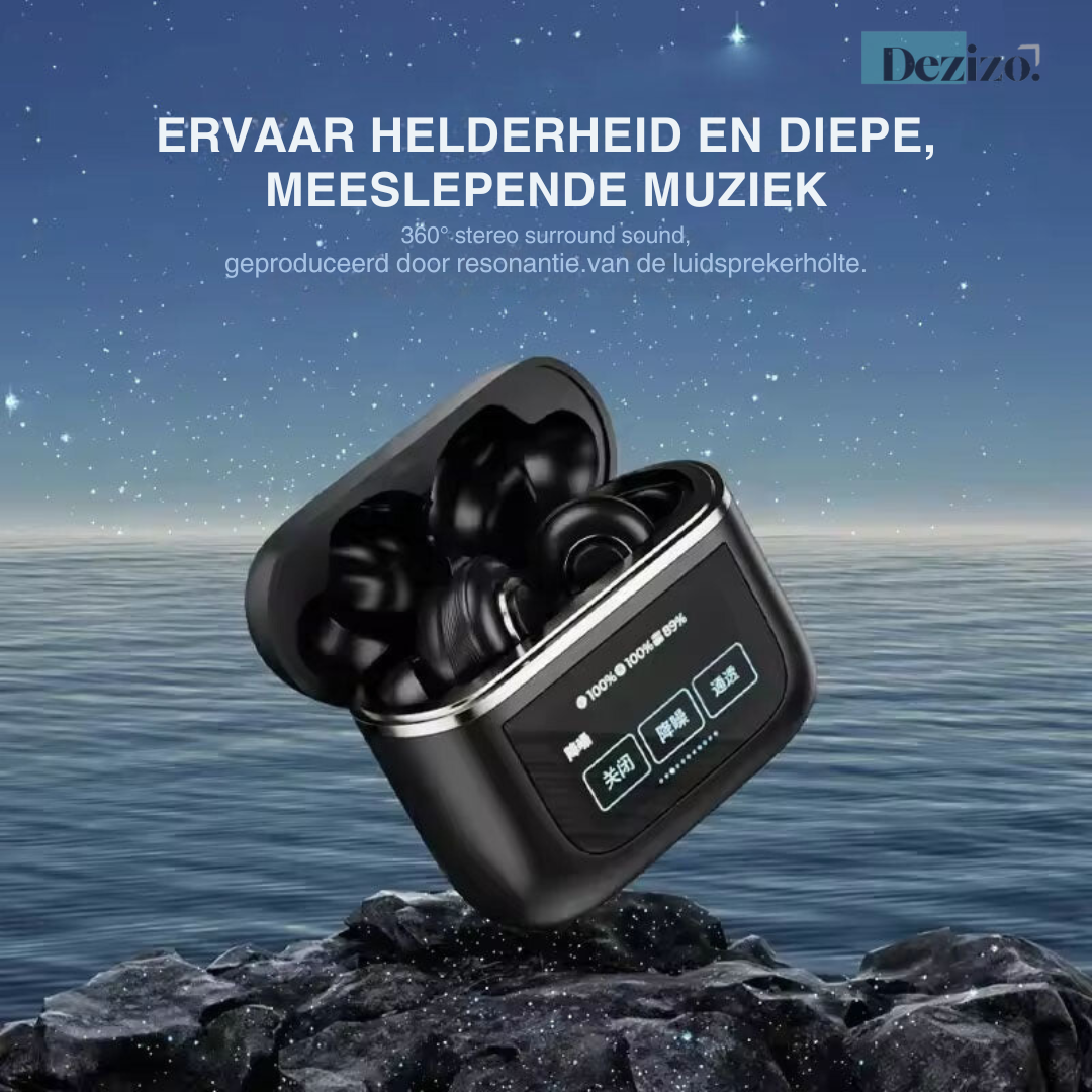 Lush EchoBuds | Crystal clear sound quality in comfortable earbuds (suitable for iOS and Android)