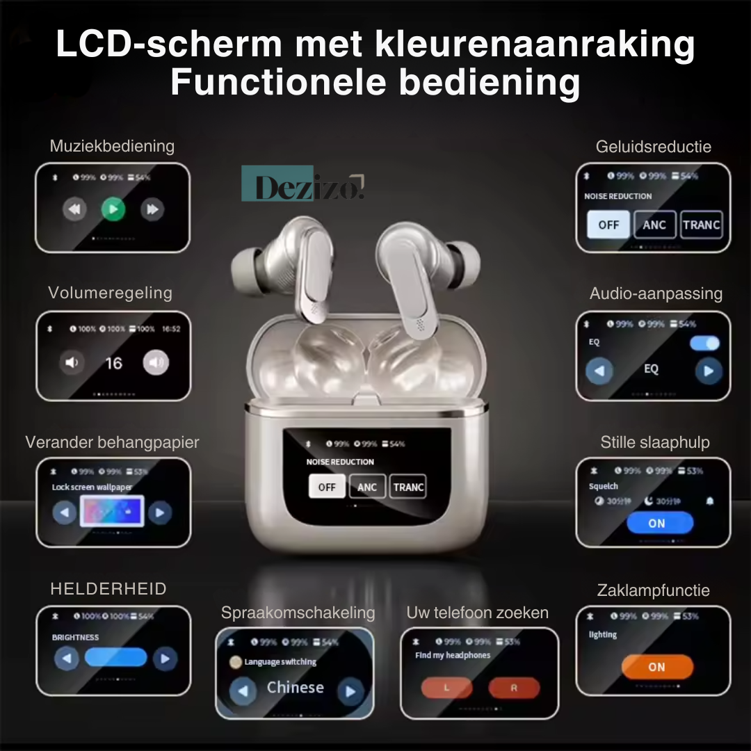 Lush EchoBuds | Crystal clear sound quality in comfortable earbuds (suitable for iOS and Android)