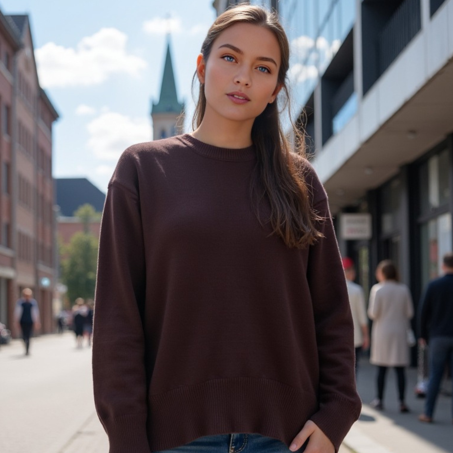 The Lush Gemütlich Strickpullover