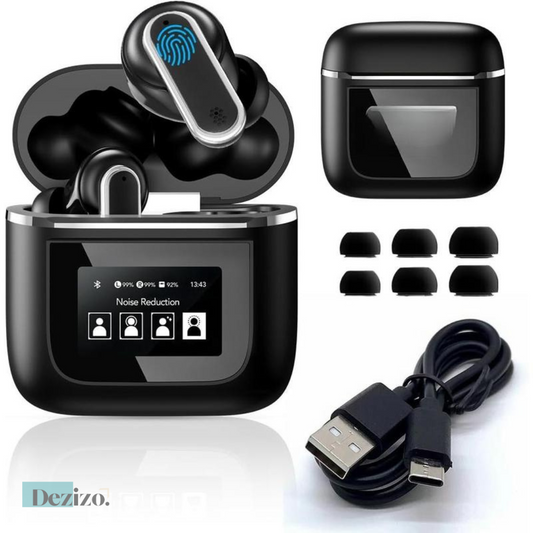 Lush EchoBuds | Crystal clear sound quality in comfortable earbuds (suitable for iOS and Android)