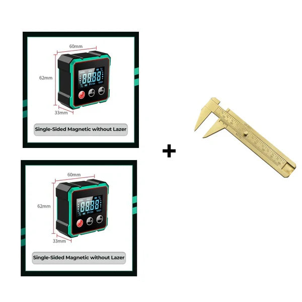 Magnetischer digitaler Winkelsucher mit elektronischem Laser