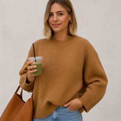 The Lush Gemütlich Strickpullover