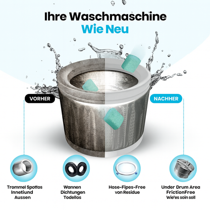 Lush Waschmaschinenreiniger Pro | Frische Wäsche garantiert