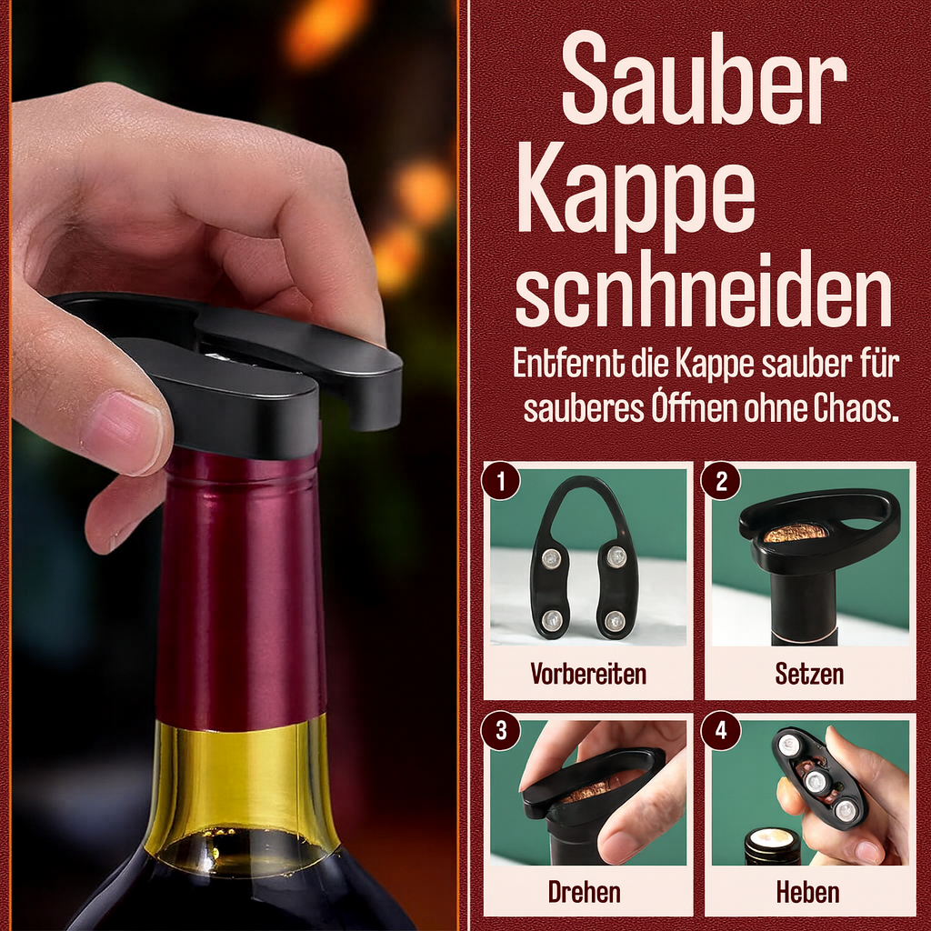 Lush | Luftpumpen-Korkenzieher-Weinöffner-Set