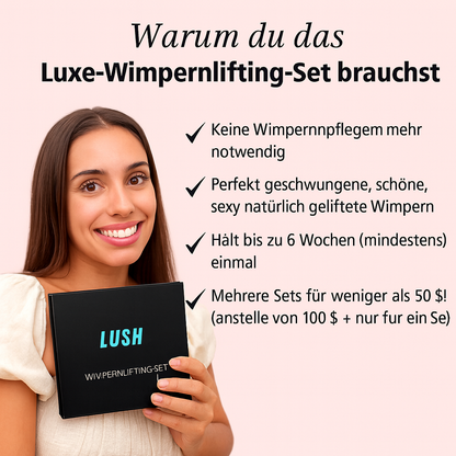 Lush Lashlift Set™ | Set für langanhaltende Wimpern