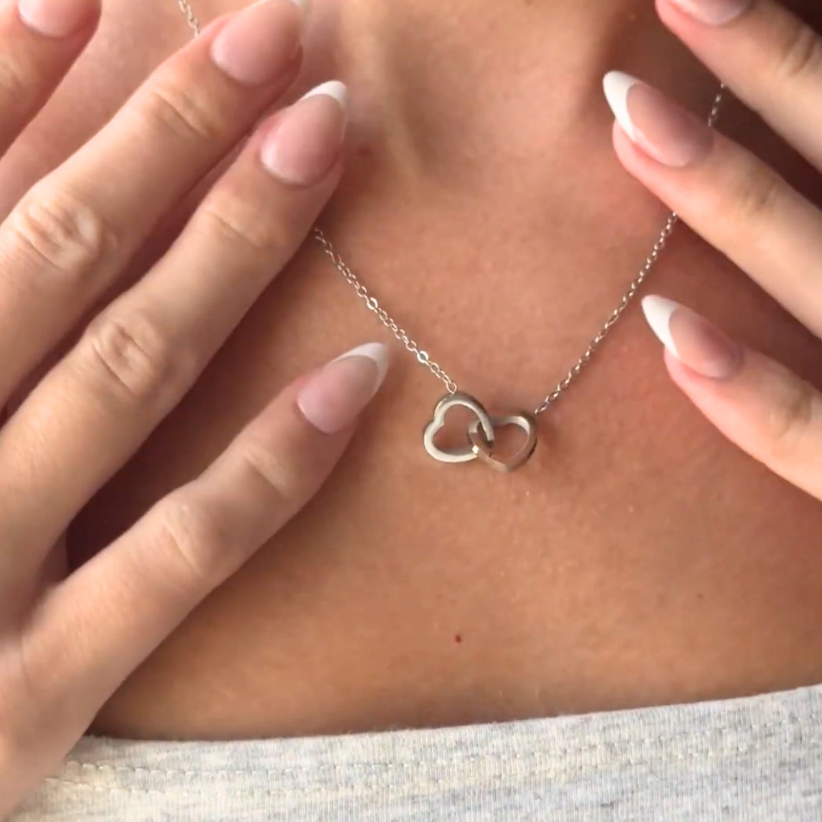 Ewige Rose mit Halsband