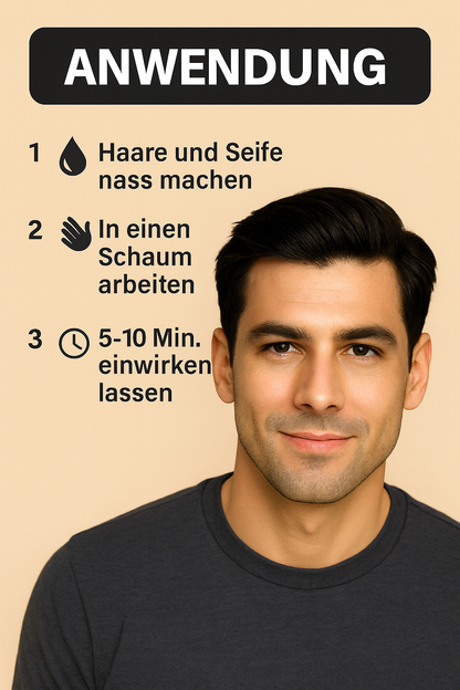 Grey Gone Shampoo Bar | Verabschieden Sie sich in wenigen Minuten von grauen Haaren