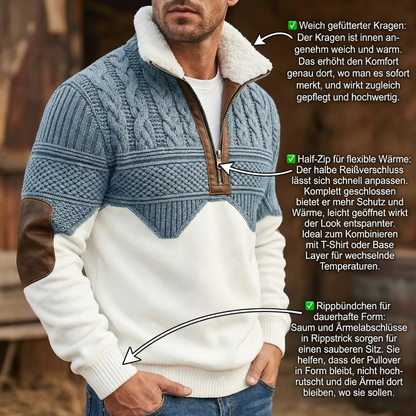 Mason – Reißverschluss-Pullover