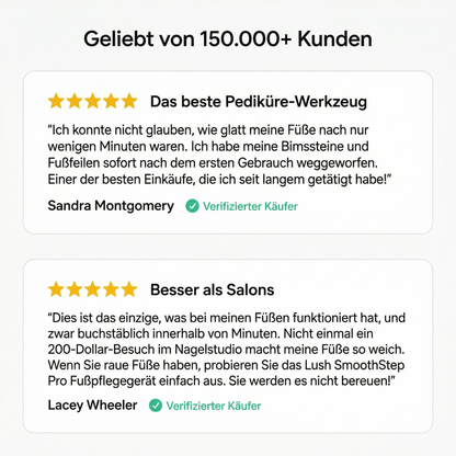 Lush SmoothStep Pro Fußpflegegerät