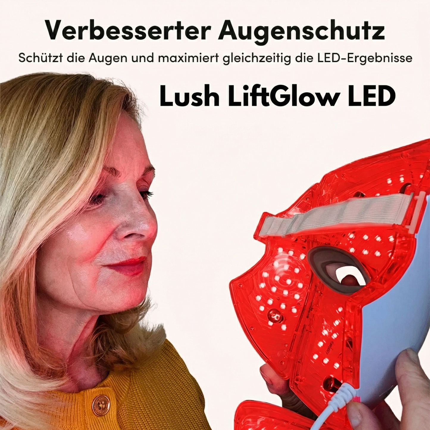 Lush LiftGlow LED- und Mikrostrom-Gesichtsmaske