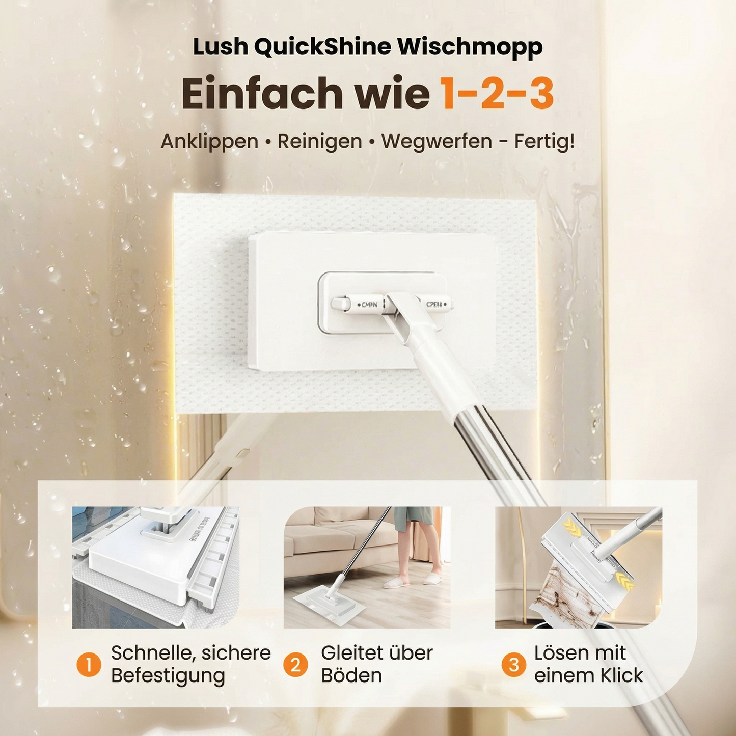 QuickShine Wischmopp