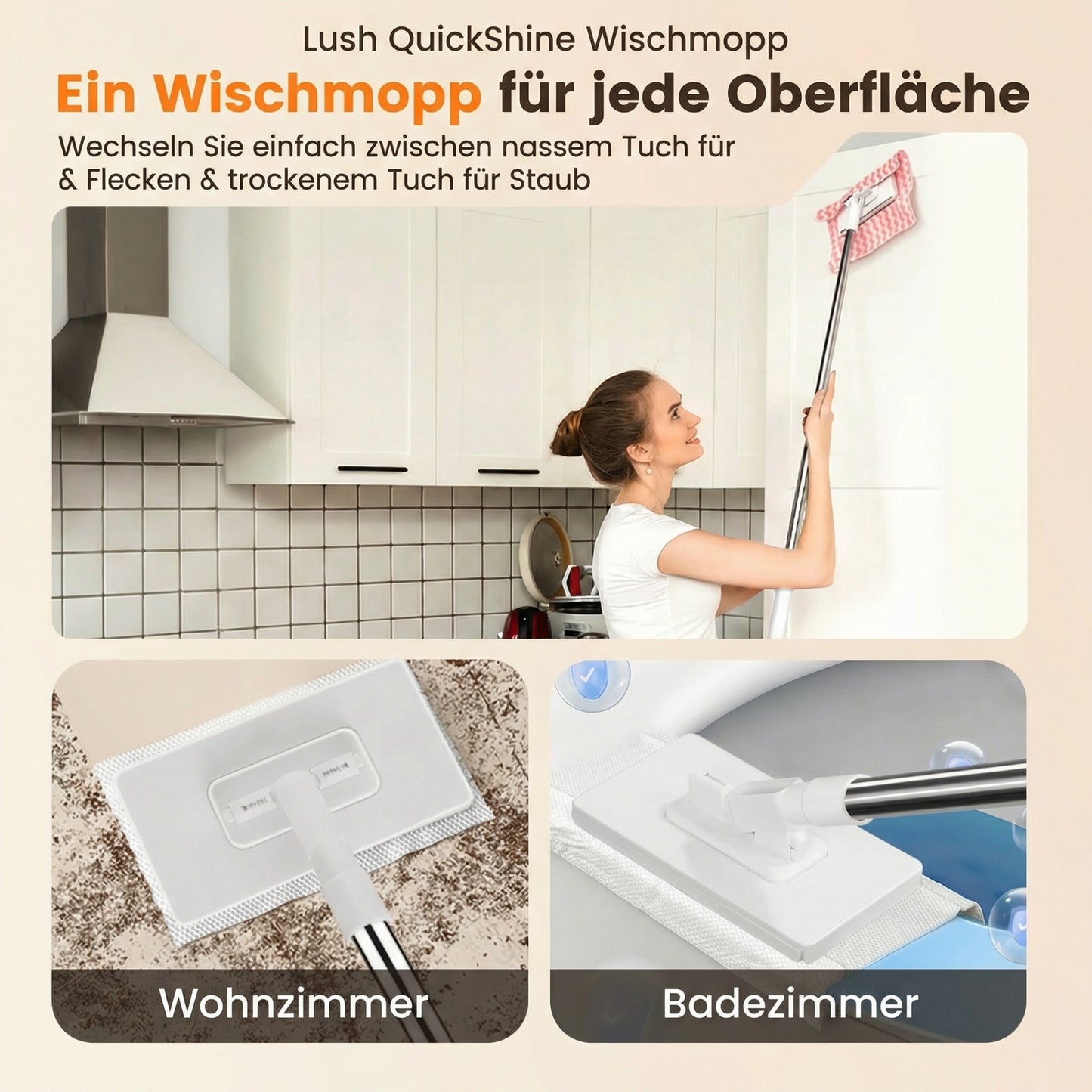 QuickShine Wischmopp