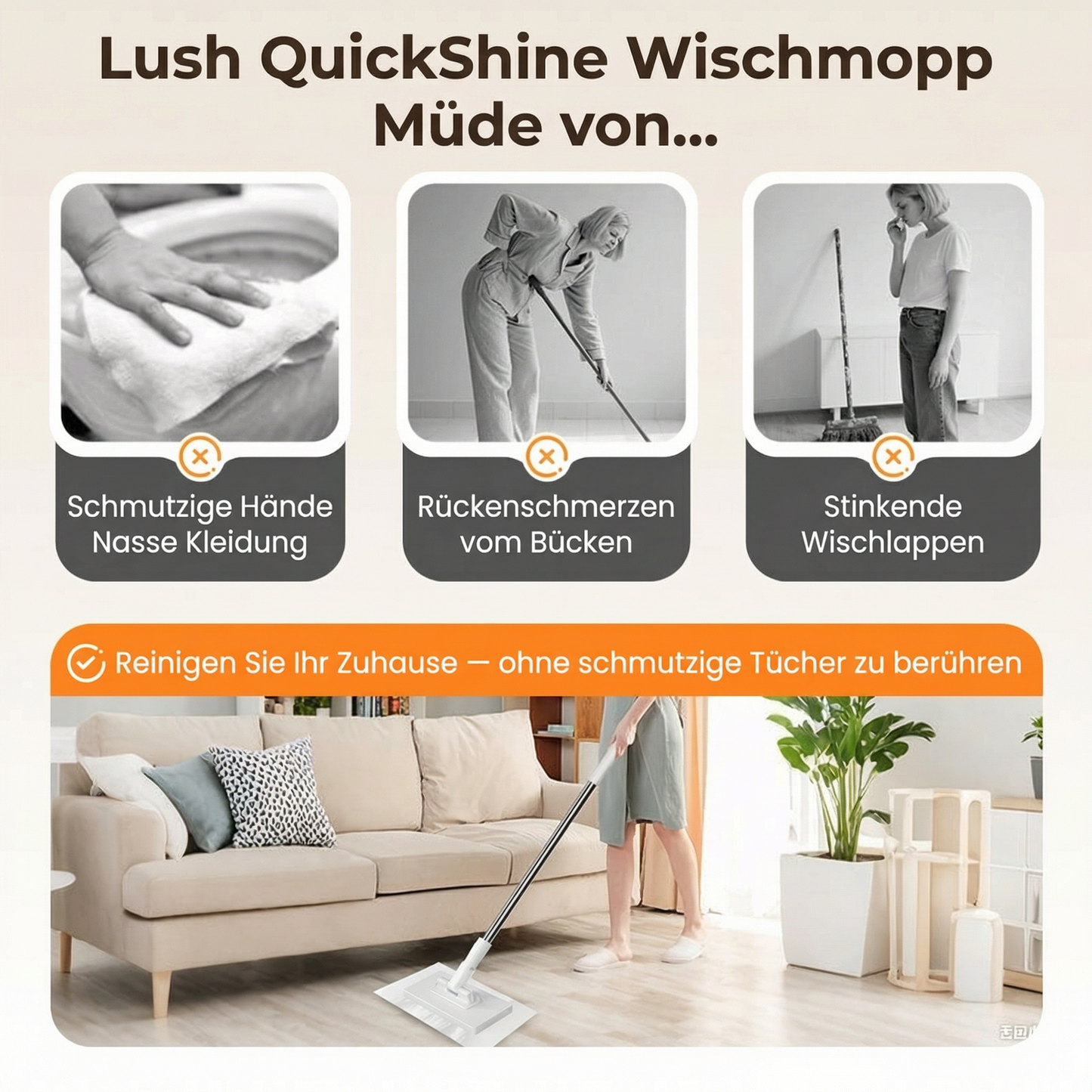 QuickShine Wischmopp
