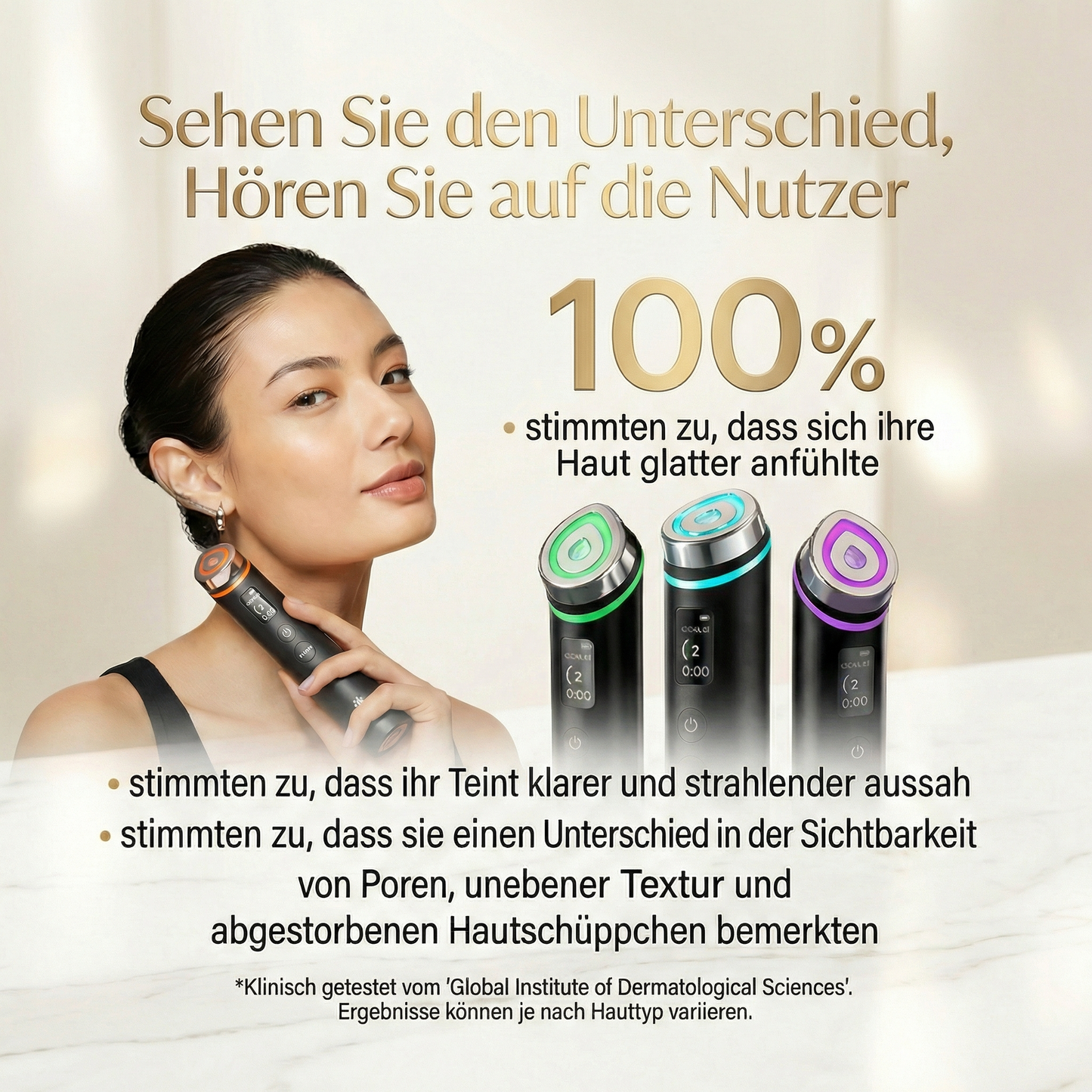 GlassGlow Pro – Rotlichttherapie