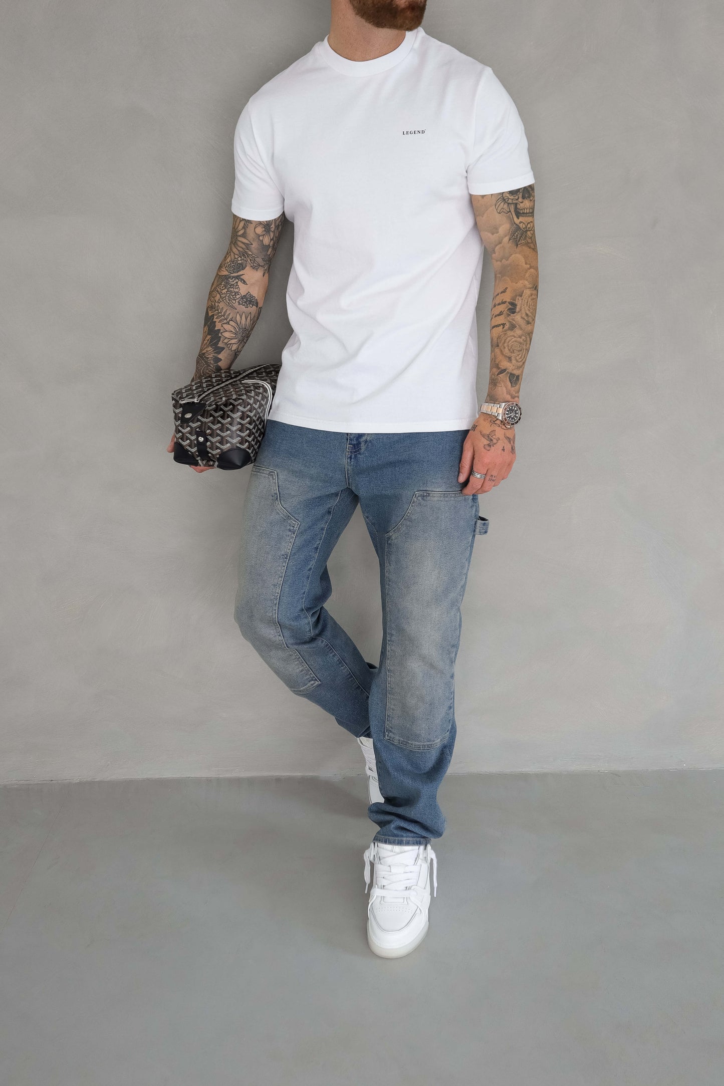 Lush Lässige, Lockere Jeans